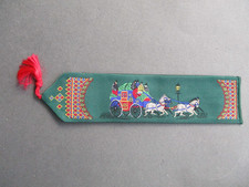 Silk Woven BOOKMARK Stagecoach
