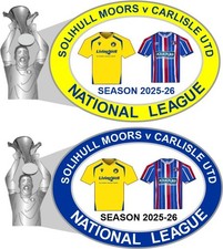 SOLIHULL MOORS v CARLISLE UTD