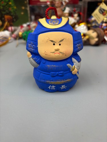 Vintage japanese clay bell - vintage,