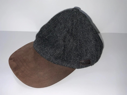 Barbour herringbone tweed cap - tweed,
