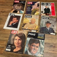 8 Old Magazines.5 Presidents 