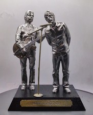 Liam and Noel  Oasis Statue-