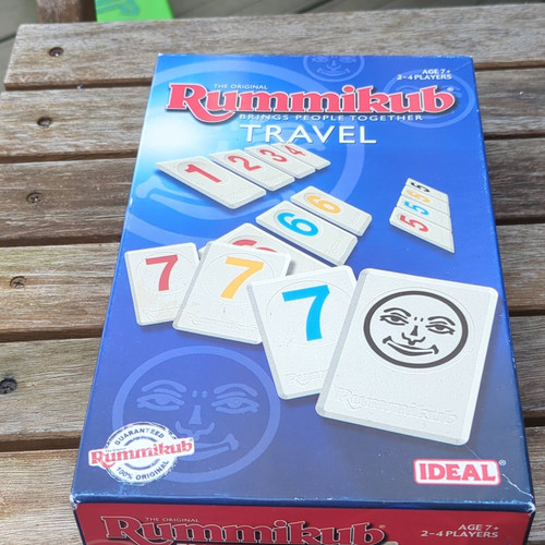 Ideal rummikub travel board - ideal,