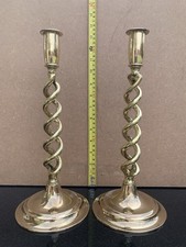 Antique Pair of Solid Brass