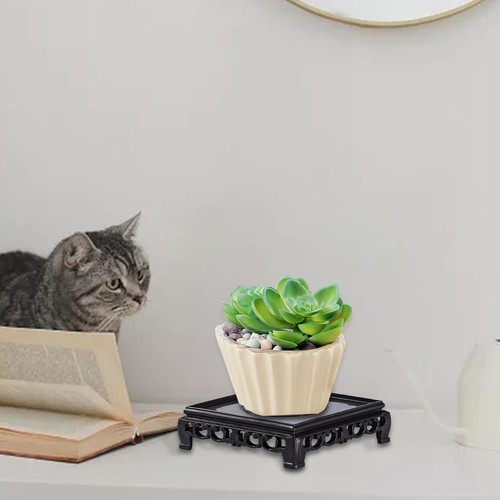 Fishbowl stand plant stool - stand,