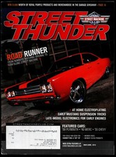 MAY/JUNE 2010 STREET THUNDER MAGAZINE, '69 PLYMOUTH ROAD RUNNER, '40 MERCURY