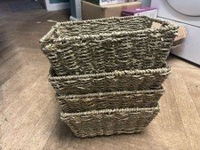 4 X New Vonhaus Seagrass