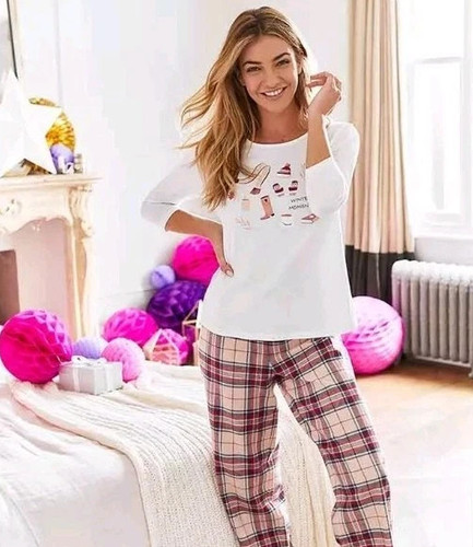 Check christmas festive pyjama - check,