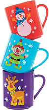 FX398 Christmas Chums Mugs -