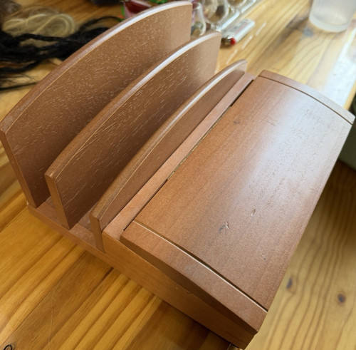 Rolodex woodline desktop - woodline,