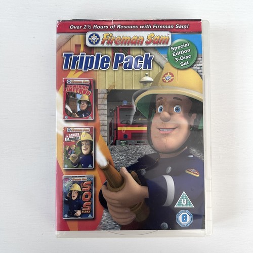 Fireman sam triple pack dvd - sam,