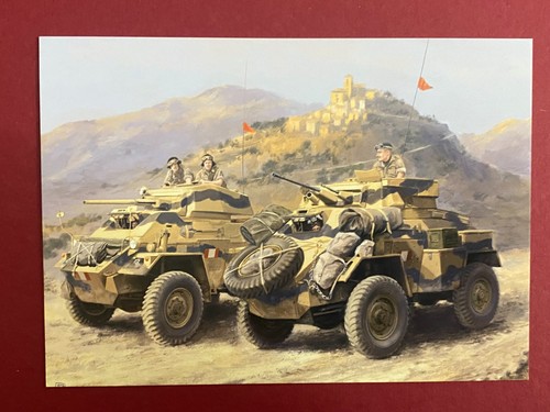 Military art postcards - art,