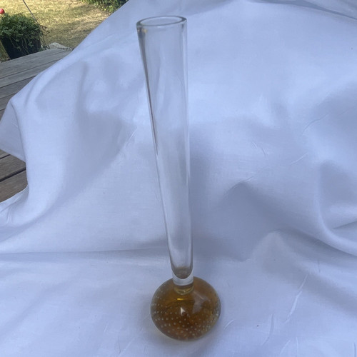 Unmarked hand blown - unmarked,