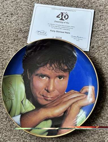 Cliff richard plate - cliff,