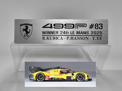 Mans 24h winner metal - 24h,
