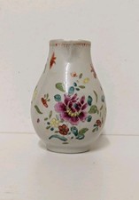 18th Century Qing Dynasty Qianlong Era Famille Rose Floral Pattern Porcelain Jug