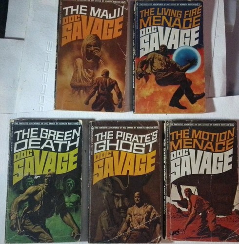 Doc savage bantam paperback - doc,