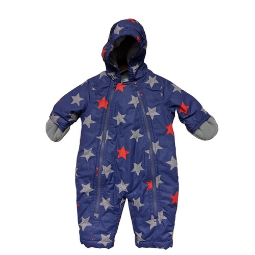 Baby boden blue stars hooded - baby,