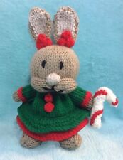 KNITTING PATTERN - Christmas Mopsy inspired choc orange cover / Peter Rabbit toy