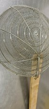  10" inch Stainless Steel  Chinese Frying Drainer Basket with Wooden Handle 水格筛