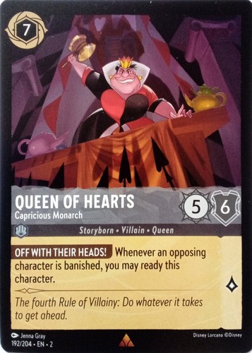 192 204 queen hearts - 192/204,