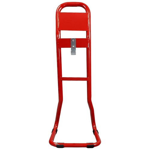 Red metal freestanding - red, single