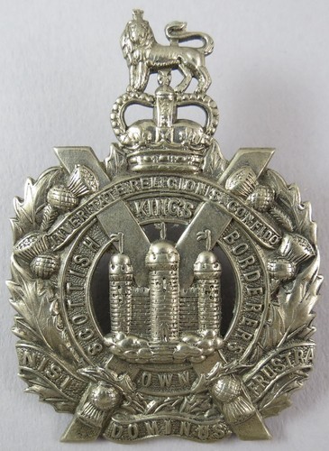 Military badge kosb king s - q/c,