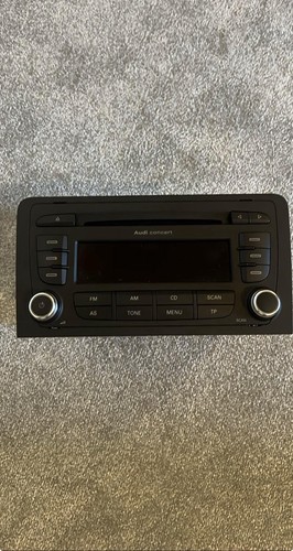 Audi concert radio car - audi,