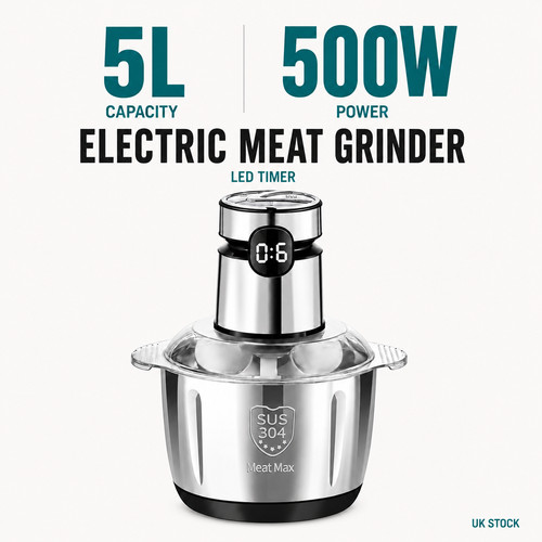 Electric meat grinder - meat,