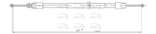 Apec rear brake - apec, for