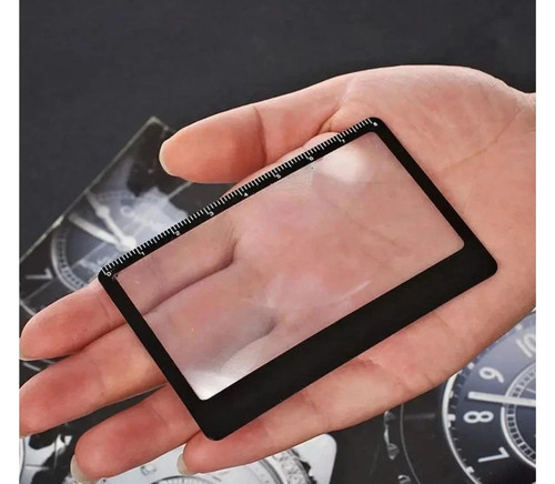 Wallet magnifier card - magnifier,