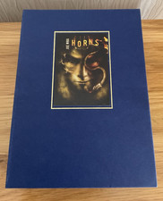 HORNS by JOE HILL  (Hardcover, 2010). P.S PUB SIGNED TRAYCASE