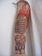 Fake Tattoo Arm Sleeve Art