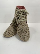 Toms Desert Botas Snow Leopard