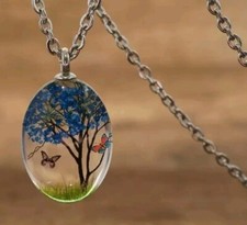 Tree Of Life Necklace Dried