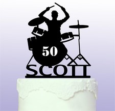 Personalised Drummer Acrylic