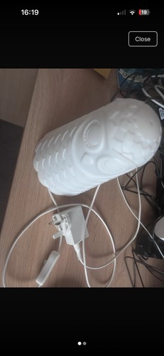 Ikea solbo white owl table - solbo,