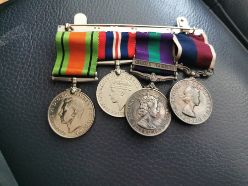 Ww2 raf medals arabian - raf,
