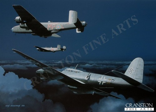 Aviation art postcard - postcard, 76