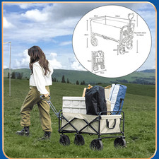 200KG Folding Trolley Cart