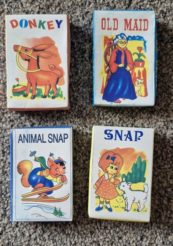Vintage card games - x, "snap"-