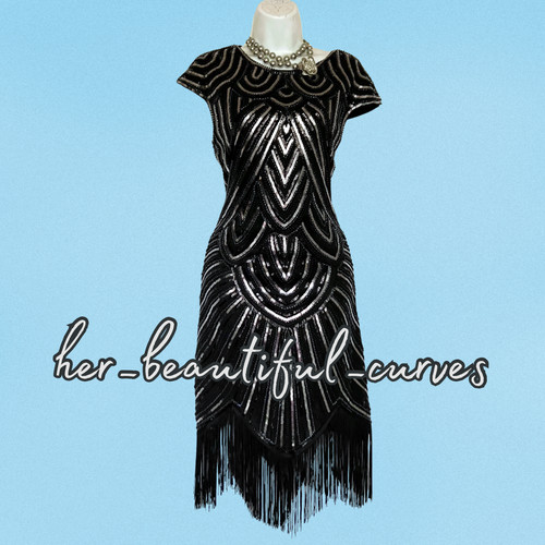 Izacuflocc sequined beaded 20s - izacuflocc,