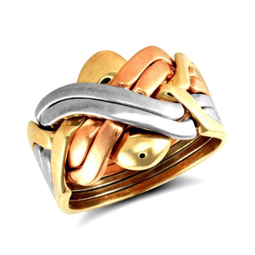 9ct colour gold piece - colour, 6