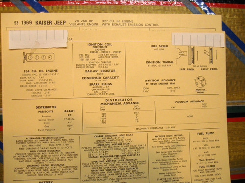 1969 kaiser jeep - jeep, v8