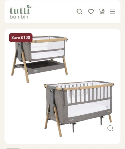 Tutti bambini cozee bedside - tutti,