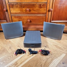 NXT Mission X Space Speaker System Bookshelf Subwoofer Satellite Speaker England