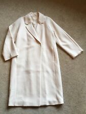 H&M Cream Heavy Cotton Twill Cocoon Coat XS