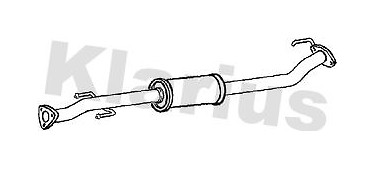 Klarius exhaust honda 2 - klarius,