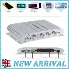 12V 400W Mini Hi-Fi Stereo Audio Amplifier Amp Subwoofer Car Motorcycle Home Use