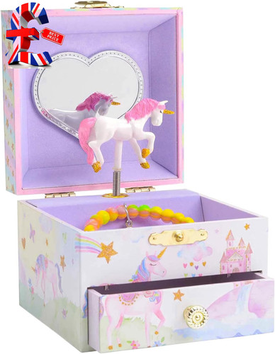 Unicorn jewellery box - jewellery, for